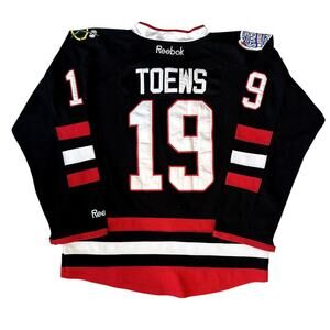 Toews CHICAGO BLACKHAWKS 2014 Stadium Series Jersey hockey NHL reebok rare XL